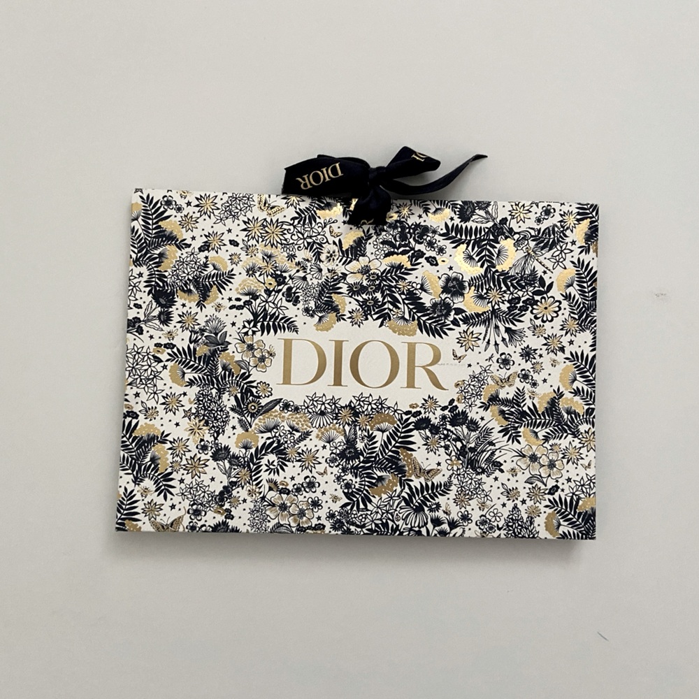 DIOR Paper Bag - Christmas Edition  10x7inch